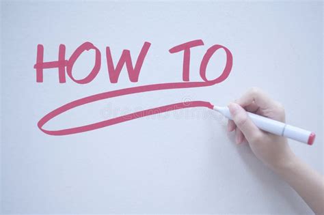 How To Text Handwriting On Whiteboard Stock Photo Image Of Idea