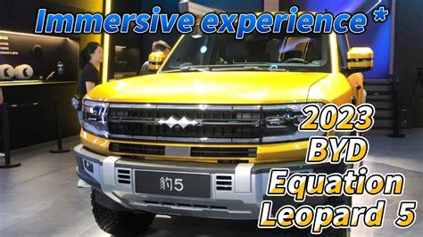 All New Byd Equation Leopard Car Youtube