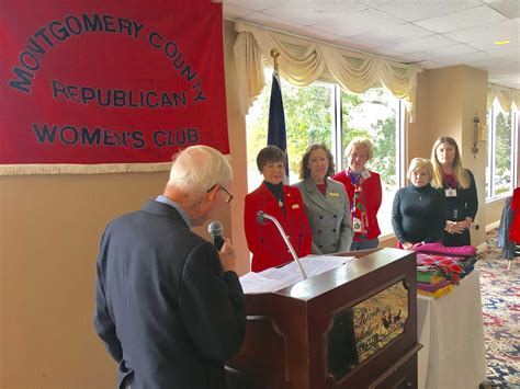 Montgomery County Republican Women Welcome New Officers