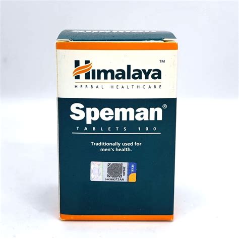 Himalaya Speman 100 Tablets Herbal Extracts Shopee Malaysia