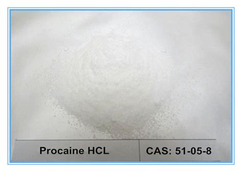 Procaine Hcl 51 05 8 Local Anesthetic Drug Quick Effect Anti Inflammatory