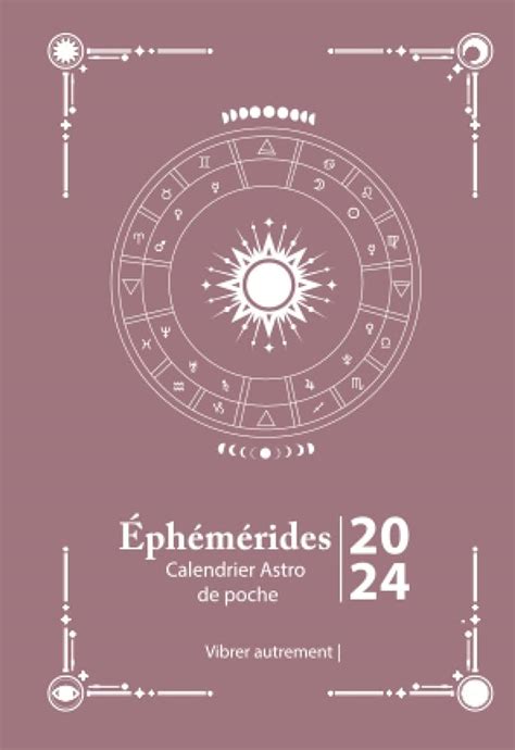 Calendrier Ephemerides Janna Loraine