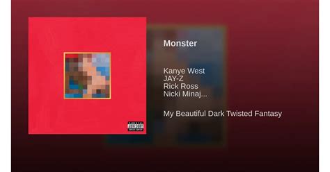 Kanye West Jay Z Rick Ross And Bon Iver Monster Best Nicki