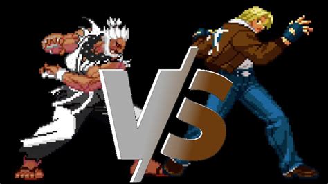 Shin Lvl Gouki Akuma Vs Terry Bogard Mugen Street Fighter Vs Snk