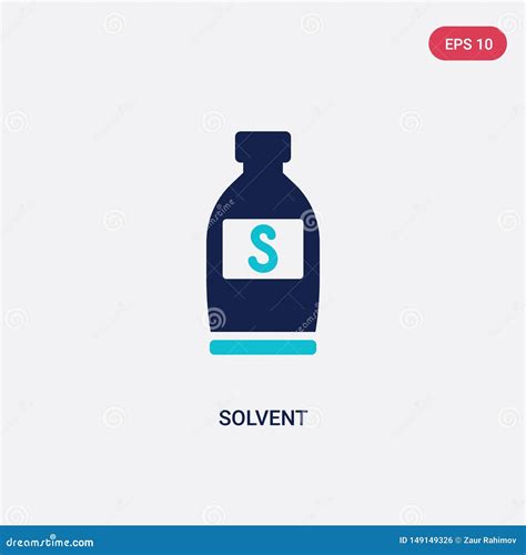 Solvent Isolated Icon Simple Element Illustration From Cleaning