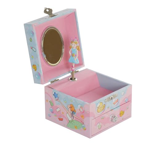 Cmyk Printed Paper Card Music Box With Drawers China Pink Heart