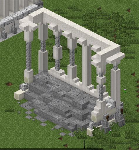 Diorite walls and quartz pillars are the best for ruins : r/Minecraft