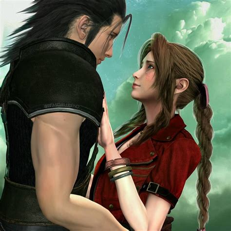 Zack X Aerith In Final Fantasy Cloud Final Fantasy Characters