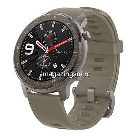 Ceas Smartwatch Amazfit Gtr Mm Titanium Pret