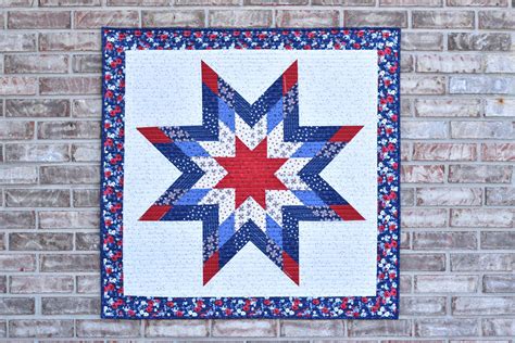 Lone Star Quilt Block Tutorial Using 2 1 2 Strips And No Y Seams Artofit