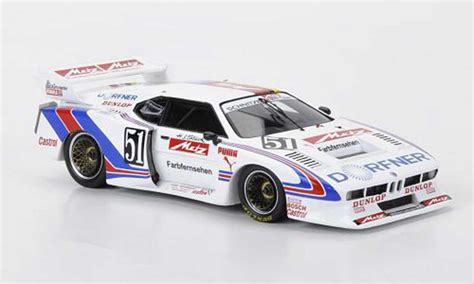 Modellino In Miniatura Bmw M1 1981 1 43 Spark 1981 Gr 5 No 51 Metz