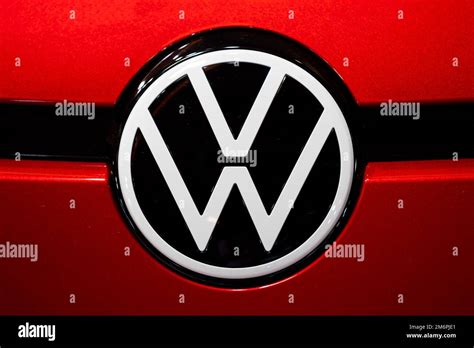 Volkswagen Logo Emblem Sign Stock Photo Alamy