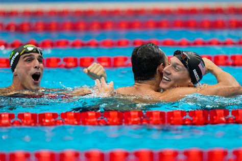 Caeleb Dressel Wins Another Gold In The Mens 50 Meter Freestyle