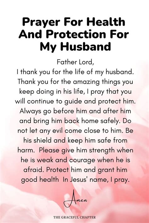 Important Prayer Points For Your Husband The Graceful Chapter