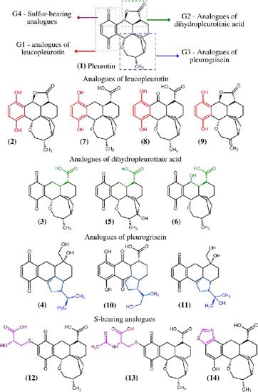 Scielo Brasil Pharmacophore Modeling For Pleurotin Derivatives