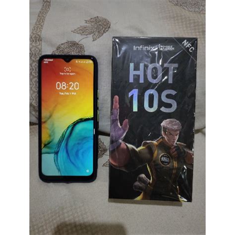 Jual Infinix Hot 10s Nfc Ram 4 Gb Internal 128 Gb Shopee Indonesia