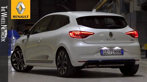 2020 Renault Clio E Tech Hybrid Driving Interior Exterior Italy