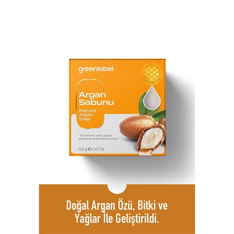 Greenlabel Argan Sabunu Gr Dermoeczanem