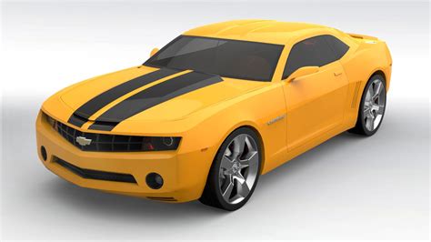 Camaro Blueprints For 3d Modeling