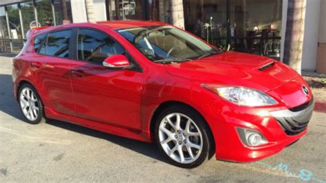 Buy Used 2010 Mazda 3 Mazdaspeed Hatchback 4 Door 23l In Mica Red With