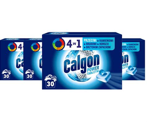 Calgon Tabletki W Odkamieniacz Do Pralki X Sztuk