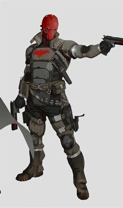 Red Hood Knight Ops Suit From Gotham Knights In 2023 Red Hood Cosplay