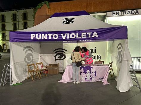 El Punto Violeta se estrena durante el Catapán como información y