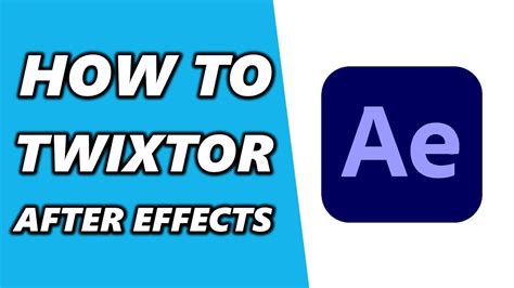 How To Twixtor After Effects 2024 YouTube