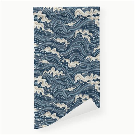 Stormy Sea Peel and Stick Removable Wallpaper | Love vs. Design