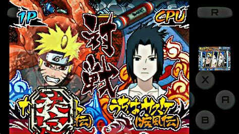 All Character Naruto Shippuden Shinobi Retsuden Nds Emulator Youtube