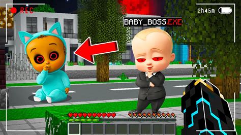 SE VEDI BABY BOSS EXE NEL TUO MONDO DI MINECRAFT ITA ELIMINALO Baby