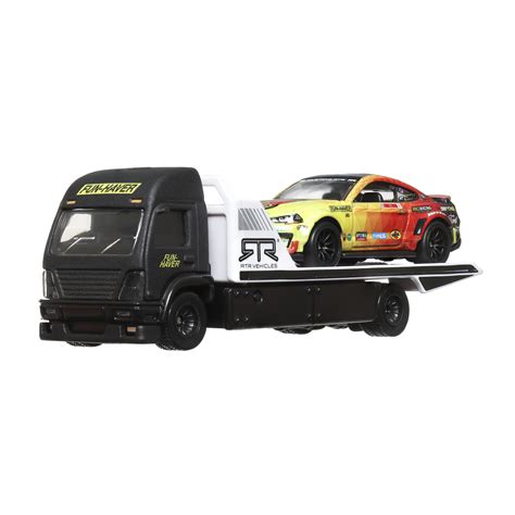 Hot Wheels Hkf Team Transport Ford Mustang Rtr Spec Robbis