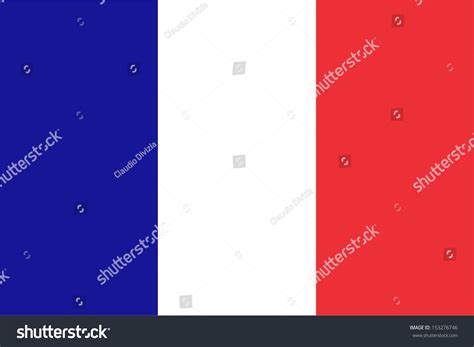 Official French Flag France Proportions 32 Stock Illustration 153276746 ...