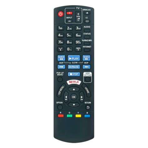 N2QAYB001206 Replace Remote Control For Panasonic Blu Ray Disc Player