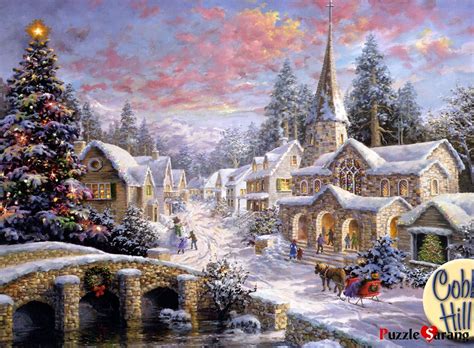 Thomas Kinkade Thomas Kinkade Christmas Winter Scenes Winter Scenery