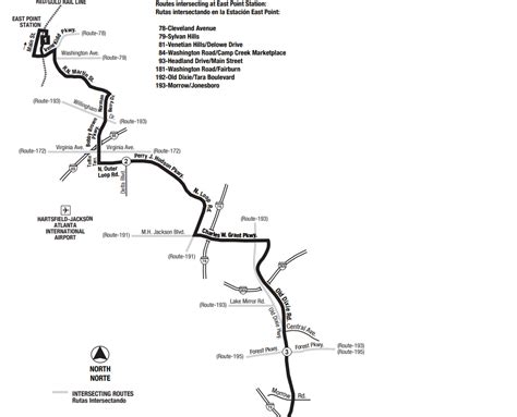 Marta Bus Route No Old Dixie To Tara Boulevard Vice Versa In