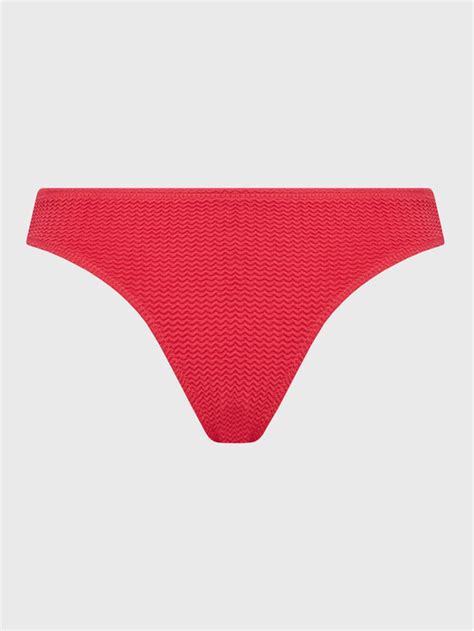 Seafolly Dół od bikini Sea Dive 40473 861 Czerwony Modivo pl