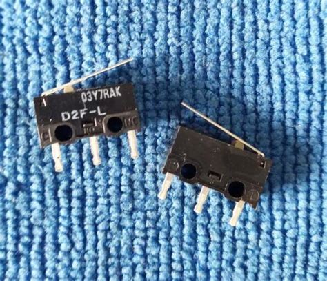 Pcs Original Omron D F L Mouse Micro Switch Pins Ebay