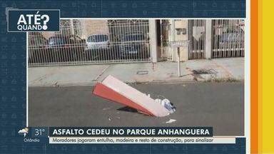 Jornal Da Eptv Edi O Ribeir O Preto At Quando Asfalto Cede E