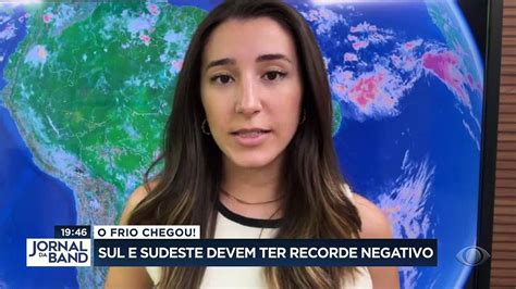 Frio Chegou Sul E Sudeste Devem Ter Recorde Negativo