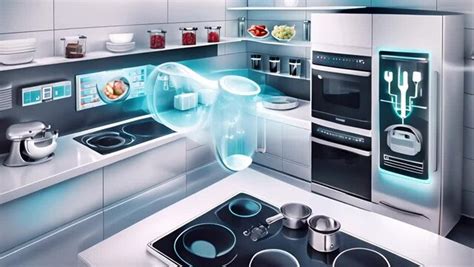 smart kitchen images browse  stock  vectors  video