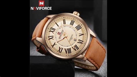 Naviforce Brown Belt Watch Easy Shopping Zone Bangla Watch