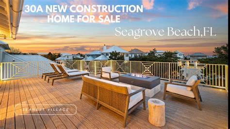 New Construction Luxury Home For Sale In Seagrove Beach Fl Sand