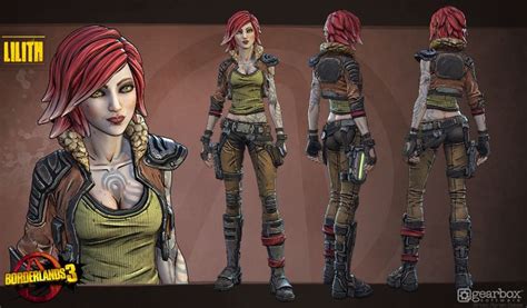 Artstation Lilith Bl3 Adrien Debos Borderlands Borderlands Art