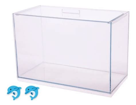 Aquário N5 20litros Para Peixes Plantas 40x20x25 Retangular