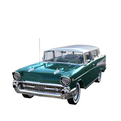 Old Green Car On A Transparent Background 29135252 Png