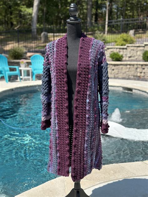 Boho Cardi Duster Pattern Tlcrochet