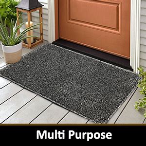 HEBE Indoor Door Mat 36 X 24 Dirt Trapper Door Mat Non Slip Entry