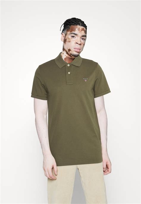 Gant Original Rugger Polo Shirt Racing Greenolive Zalando