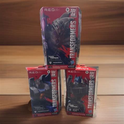 New Transformers Prime Red Robot Enhanced Megatron Optimus Prime